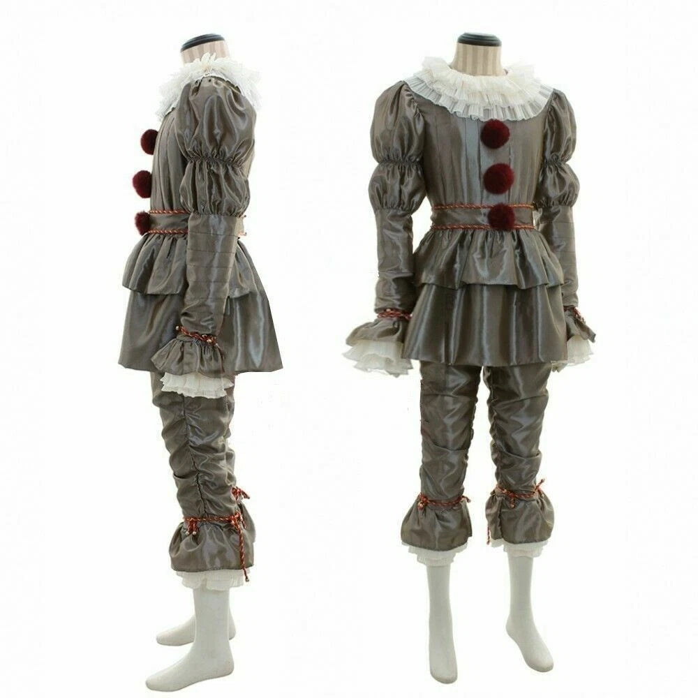 Kids Stephen King's It Penny -wise Clown Halloween Grey