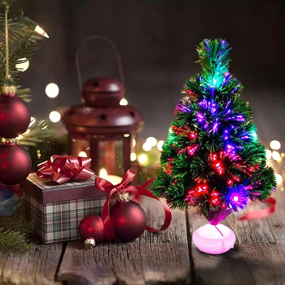 Christmas Tree Fibre Optic Artificial Colour Changing Xmas decor 4FT 5FT