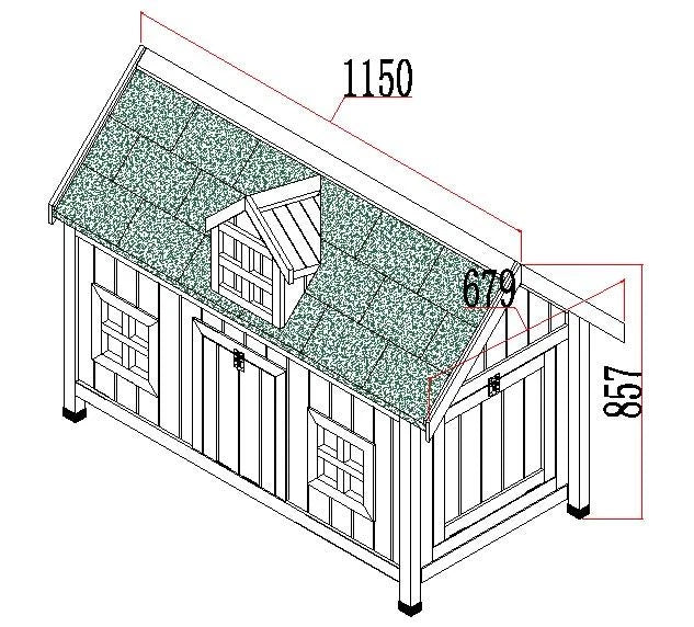 NATURAL BARN COOP RUN HEN HOUSE POULTRY ARK HOME NEST BOX COOPS RABBIT HUTCH