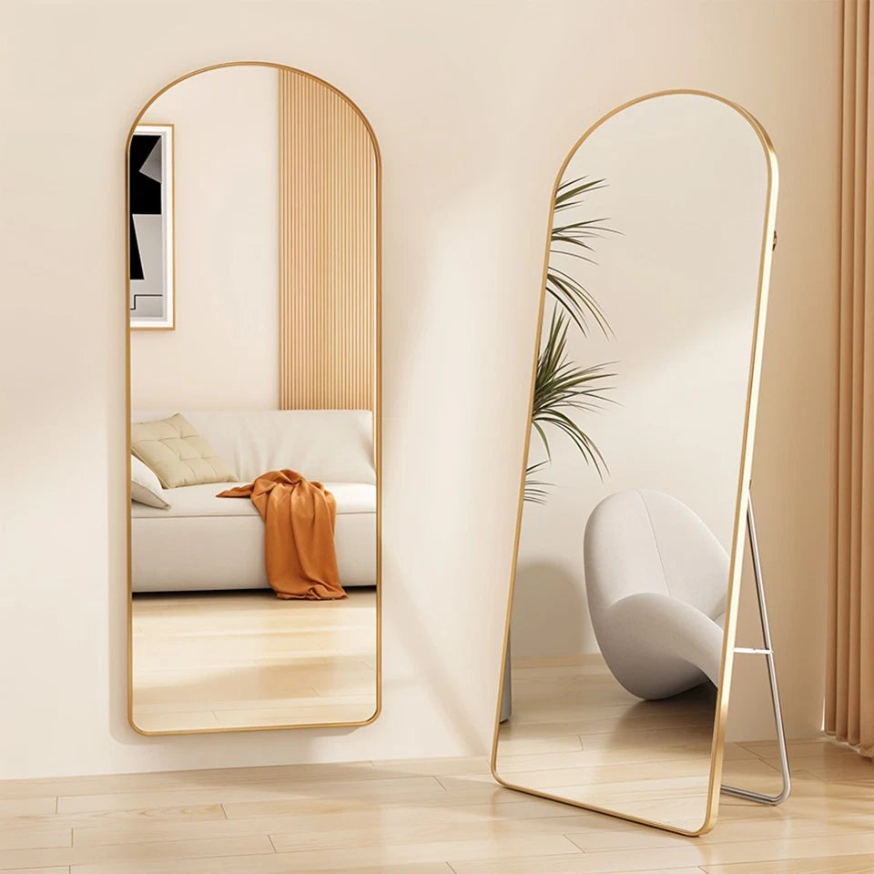 50x160cm Full Length Mirror Free Standing & Wall Mounted Bedroom Dressing Mirror