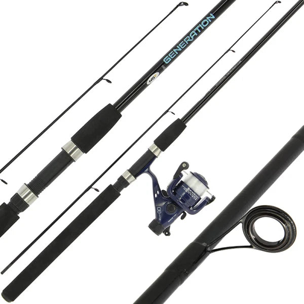 Float Rod And Reel Set 7ft 2 Piece For Coarse Carp Fishing + Floats Hooks Shot