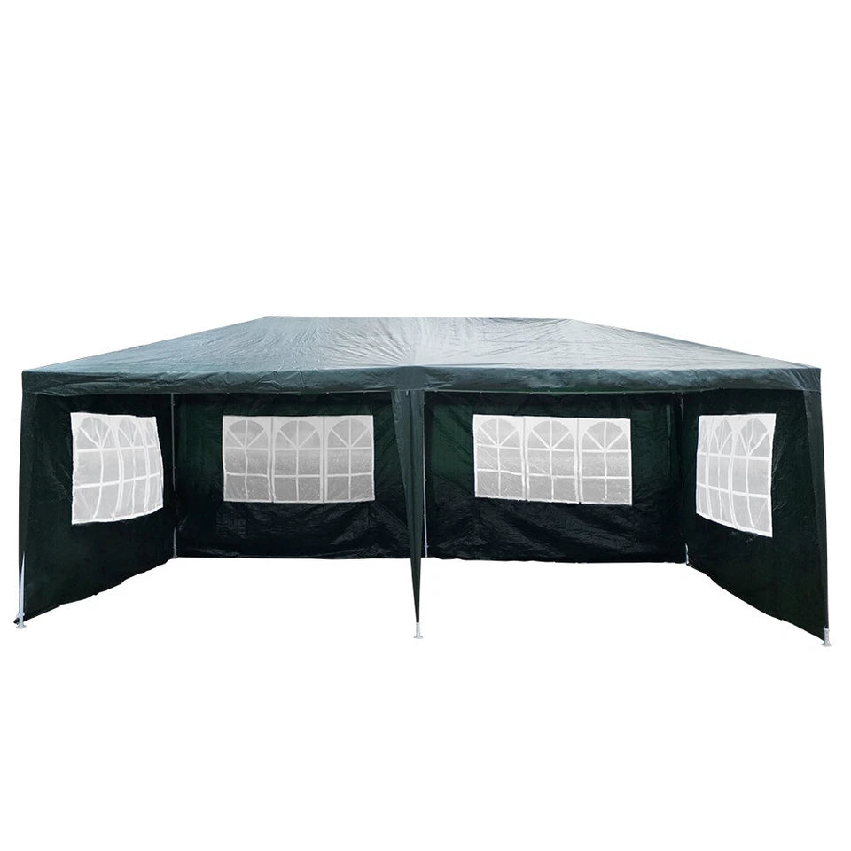Gazebo Marquee Canopy Outdoor Patio Garden Wedding Party Tent | 4 side walls