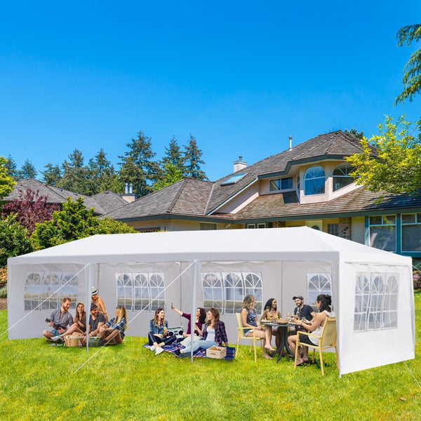 3x9m Outdoor Garden Gazebo Wedding Party Tent Canopy Marquee