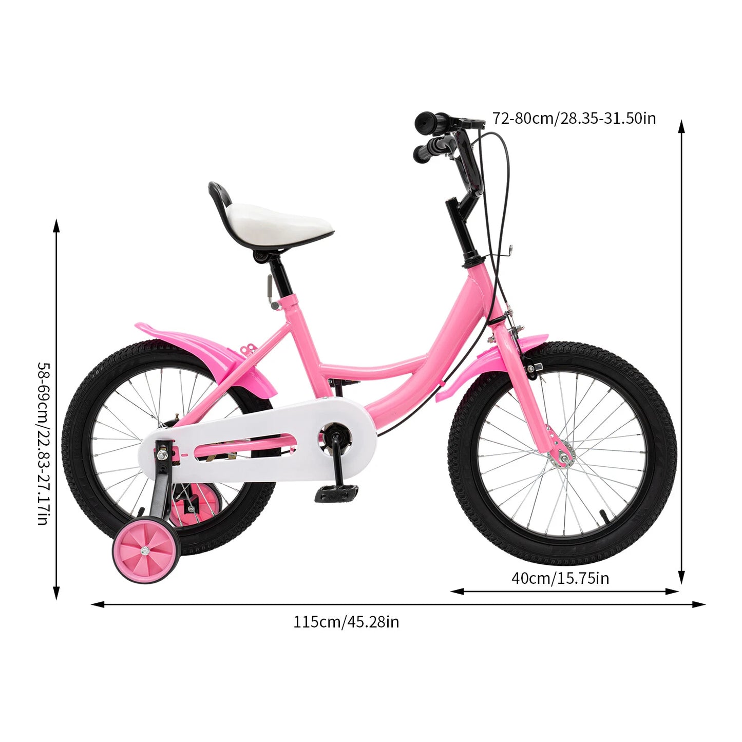 16" inch Kids Bike Children Kids Bike for 5-8 years old Girls Boys Bicycle UK
