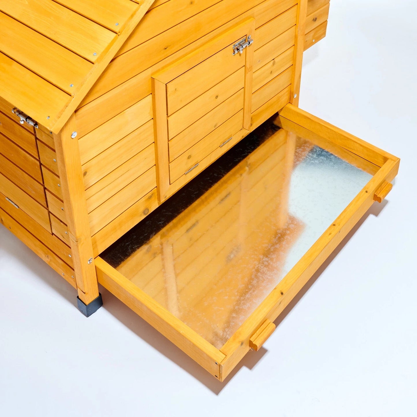 CHICKEN COOP RUN HEN HOUSE POULTRY ARK HOME NEST BOX COUP COOPS RABBIT HUTCH +