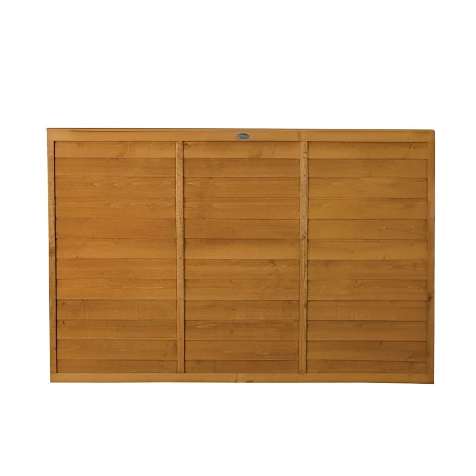 Dip Treated Overlap Fence Panel - (6 x 6ft / 6 x 5ft /6 x 4ft / 6 x 3ft)
