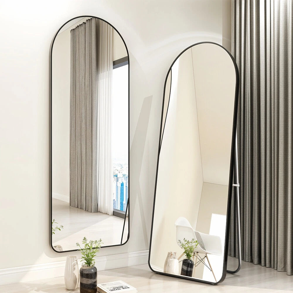50x160cm Full Length Mirror Free Standing & Wall Mounted Bedroom Dressing Mirror