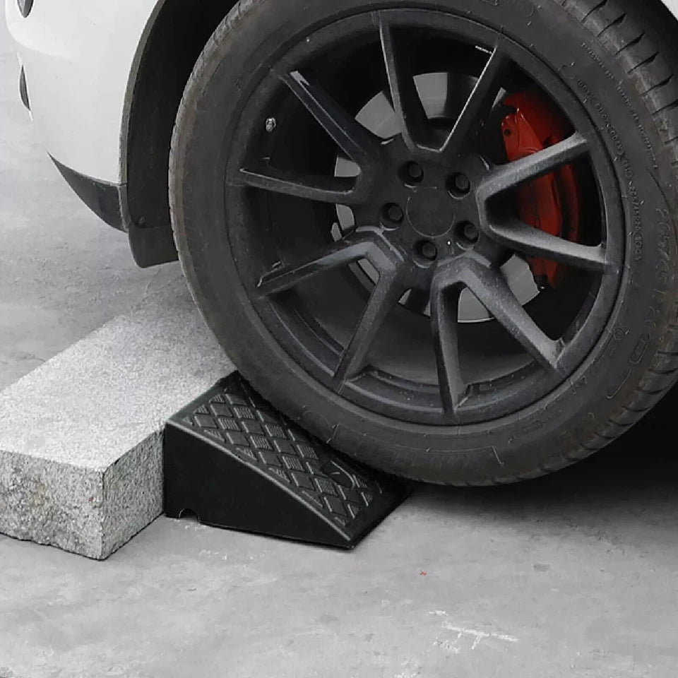 2pcs 50cm Heavy Duty Kerb Door Ramps Wheelchair Mobility Scooter Access Ramp