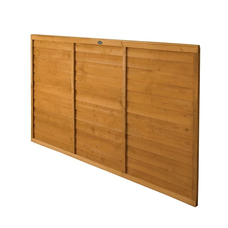 Dip Treated Overlap Fence Panel - (6 x 6ft / 6 x 5ft /6 x 4ft / 6 x 3ft)