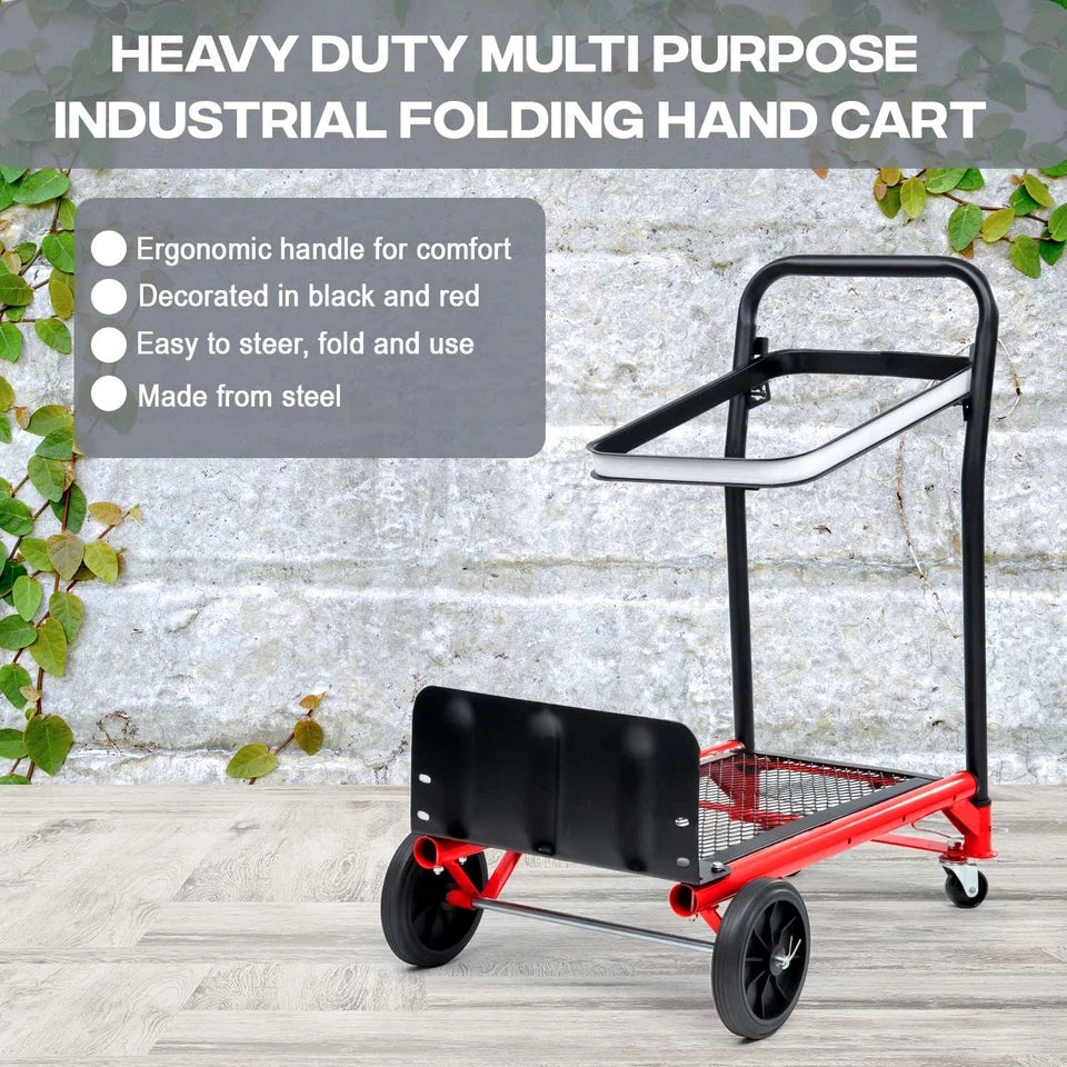 Sack Truck Trolley Heavy Duty Multi Purpose Industrial Folding Hand Cart
