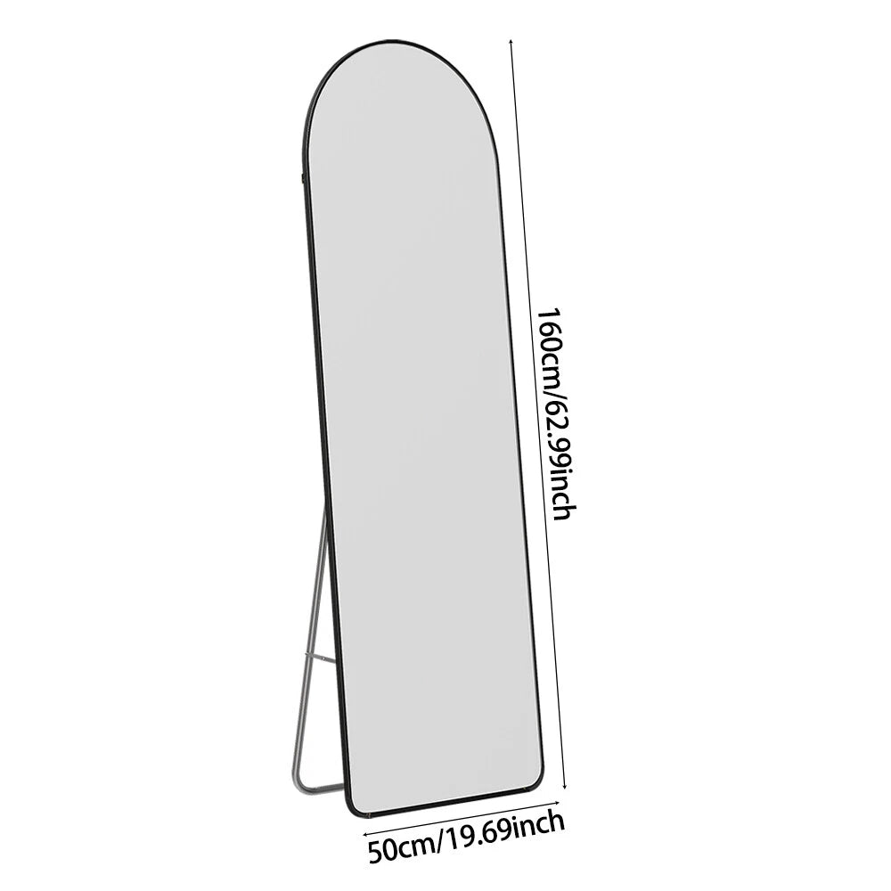 50x160cm Full Length Mirror Free Standing & Wall Mounted Bedroom Dressing Mirror