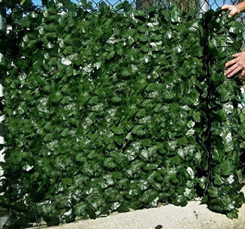 3M Artificial Garden Fence Hedge Ivy Leaf Wall Privacy Balcony Screening Trellis
