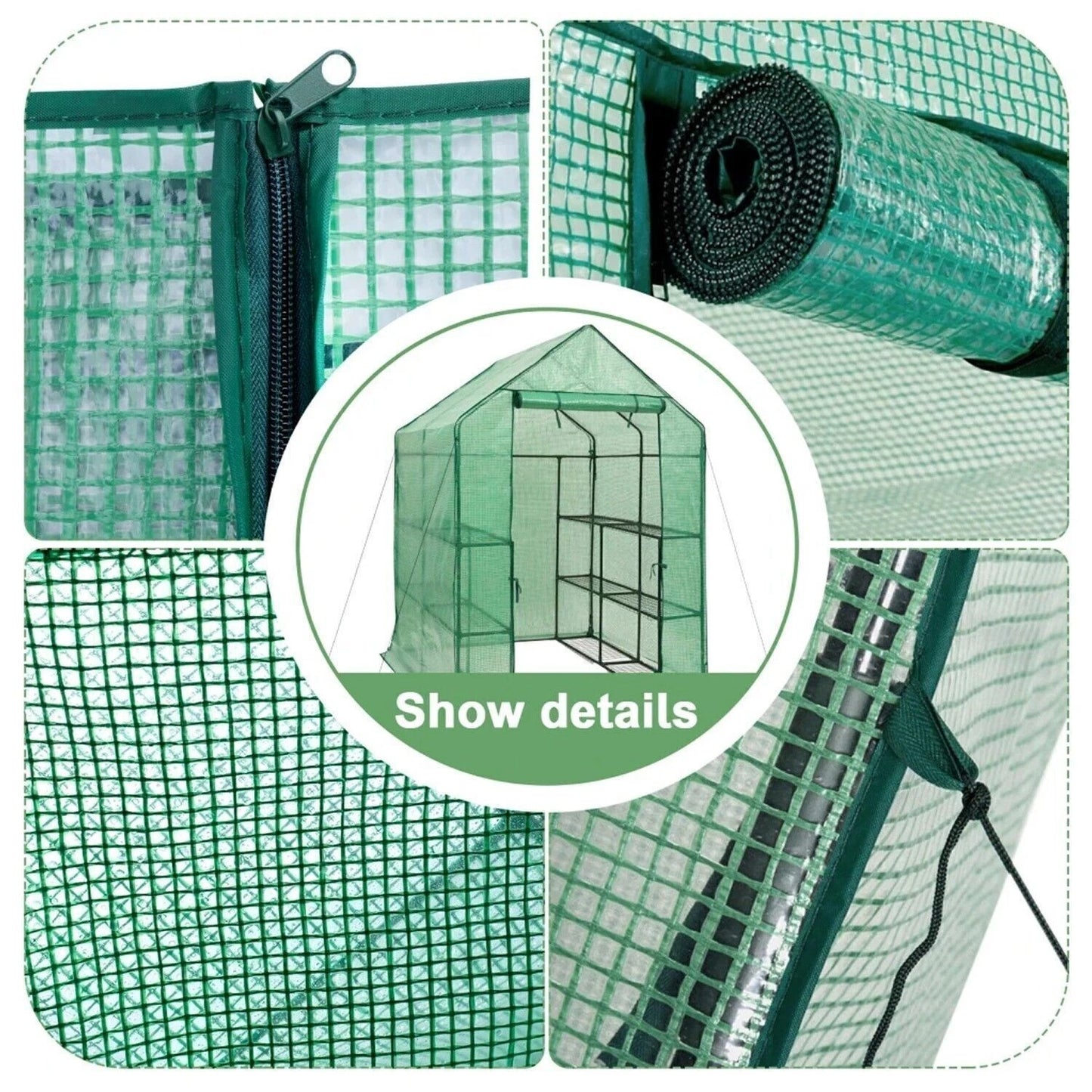 Replacement Spare PE Cover for Walk In Greenhouse Green House Garden