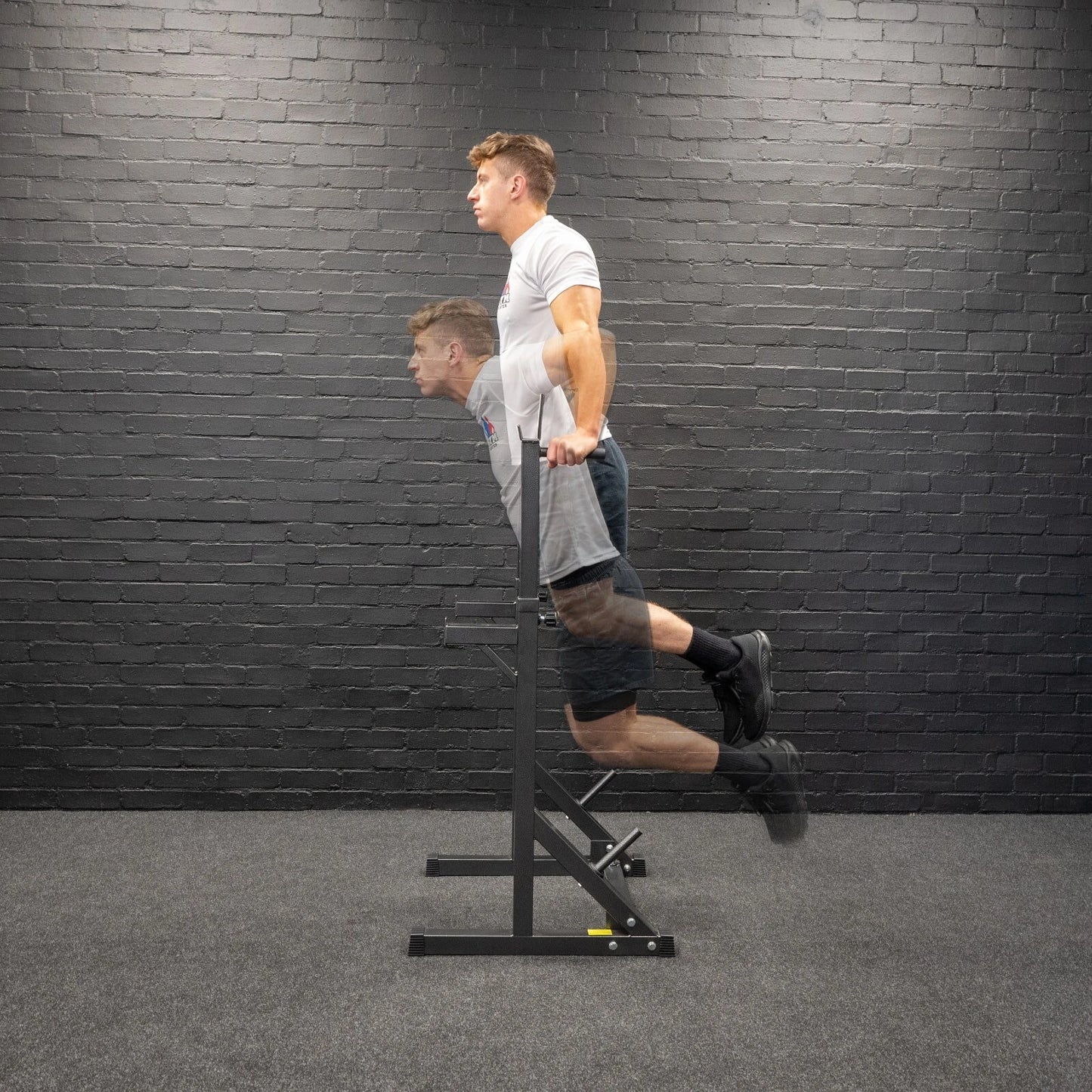 GYM MASTER Adjustable Squat Dip Rack Weight Lifting Stand Power Cage Frame