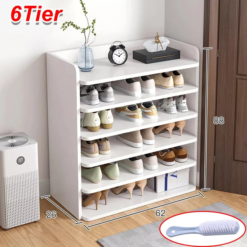 Shoes Storage Rack Shelf Self Organiser Shelves Unit Standing Footwear Cabinet