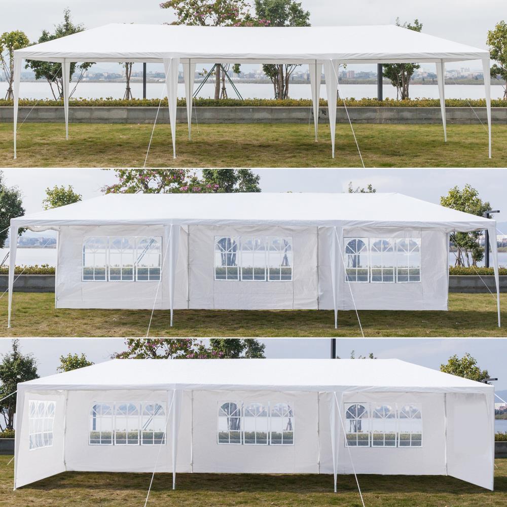 3x9m Outdoor Garden Gazebo Wedding Party Tent Canopy Marquee