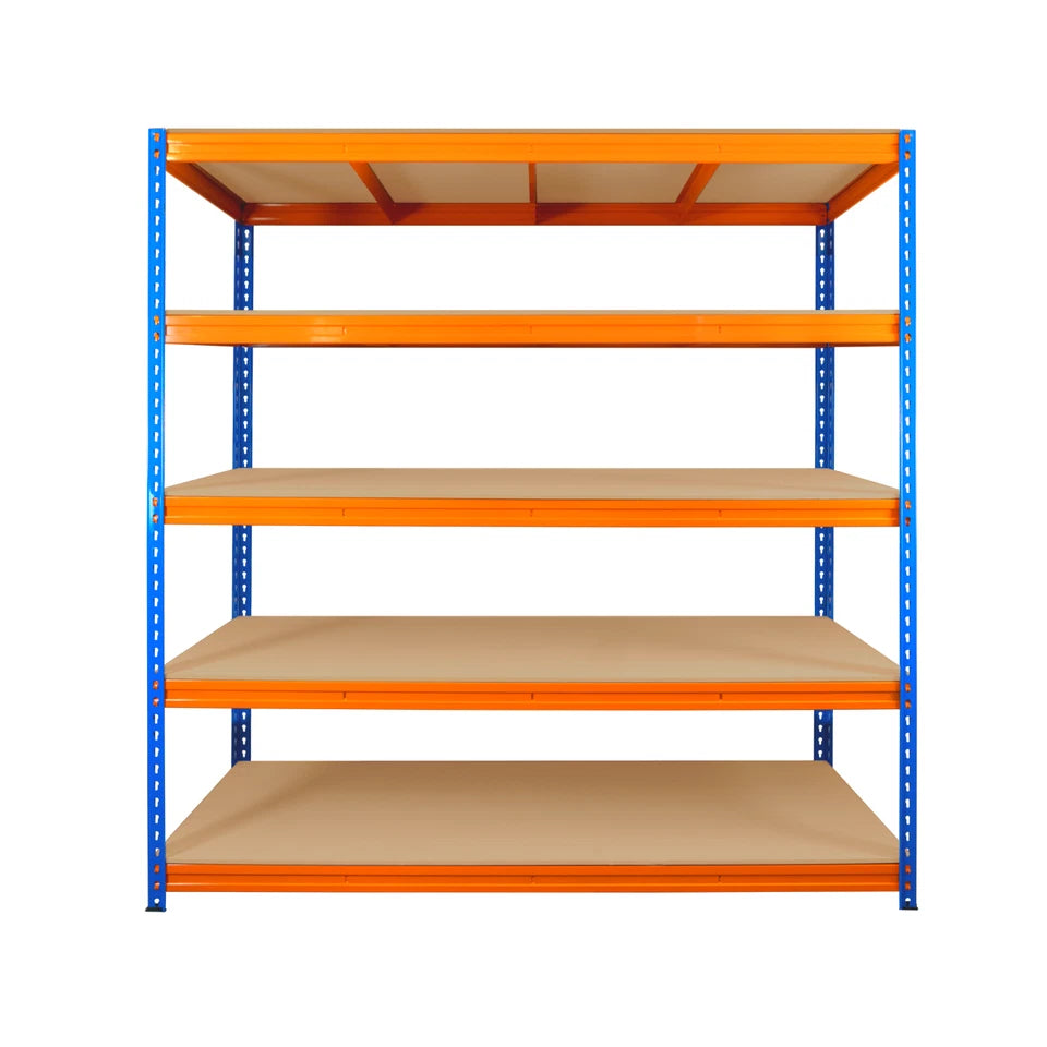 4/5 Tier Heavy Duty Warehouse Racking 180x180x60cm Garage Shelving Metal Shelf Unit