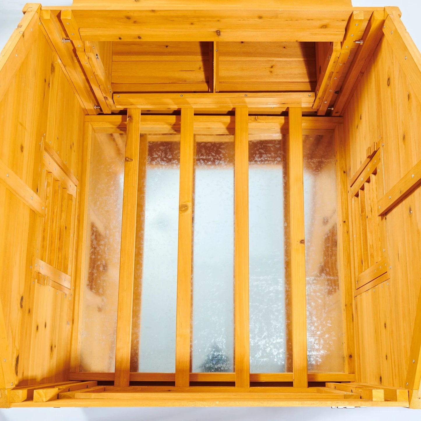 CHICKEN COOP RUN HEN HOUSE POULTRY ARK HOME NEST BOX COUP COOPS RABBIT HUTCH +
