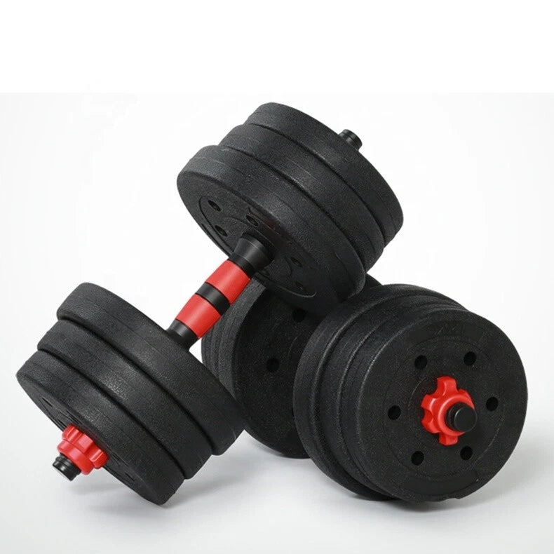 20kg Dumbbells Barbell Set with Connecting Rod