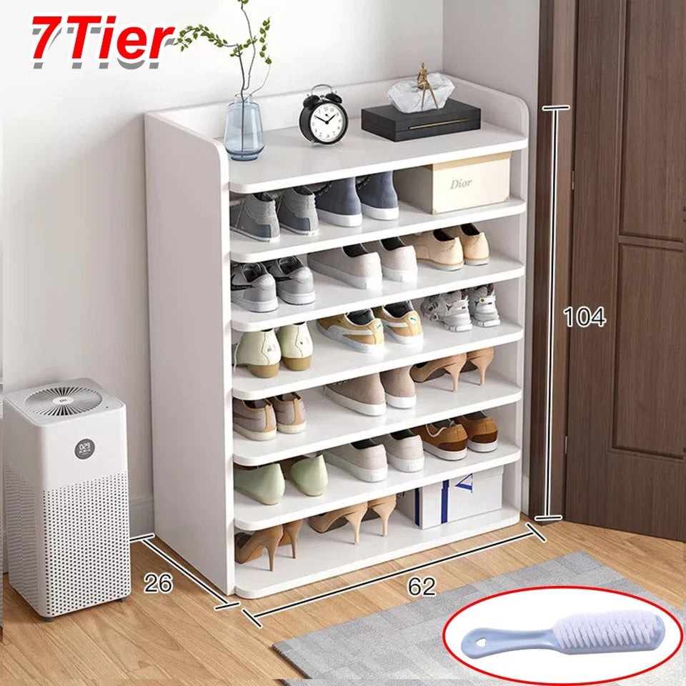 Shoes Storage Rack Shelf Self Organiser Shelves Unit Standing Footwear Cabinet