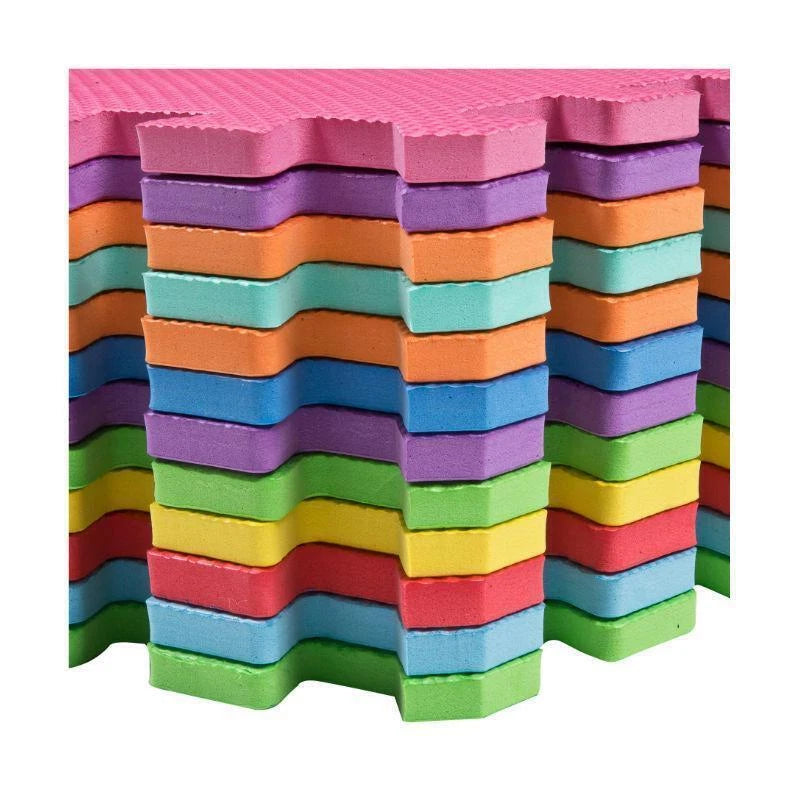 Large Eva Foam Mat Soft Floor Tiles Interlocking Play Kids Baby Mats Gym 30x30cm