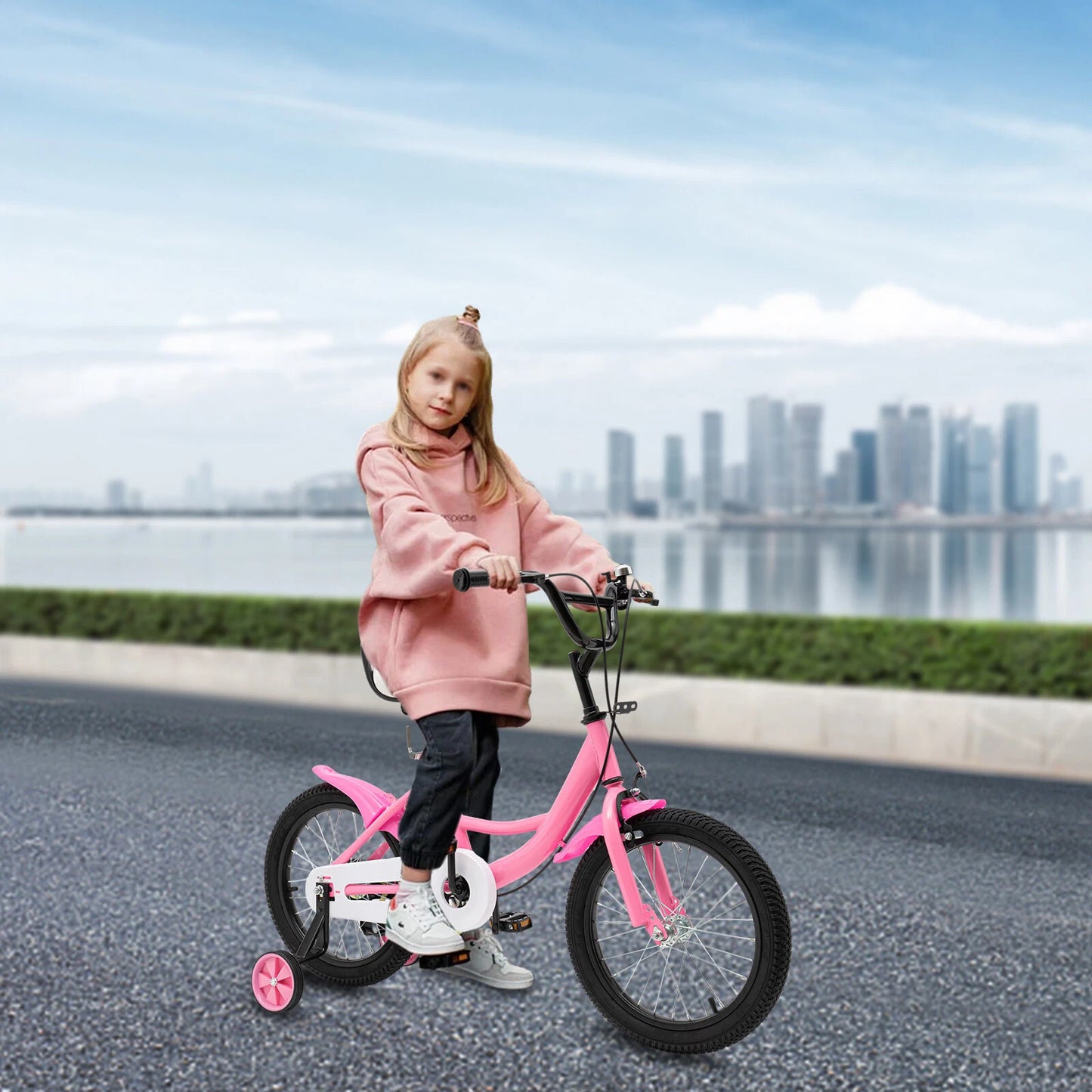 16" inch Kids Bike Children Kids Bike for 5-8 years old Girls Boys Bicycle UK