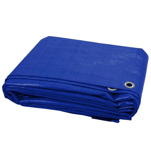 10m x 10m Heavy Duty Waterproof Tarpaulin with Eyelets Cover Ground Sheet