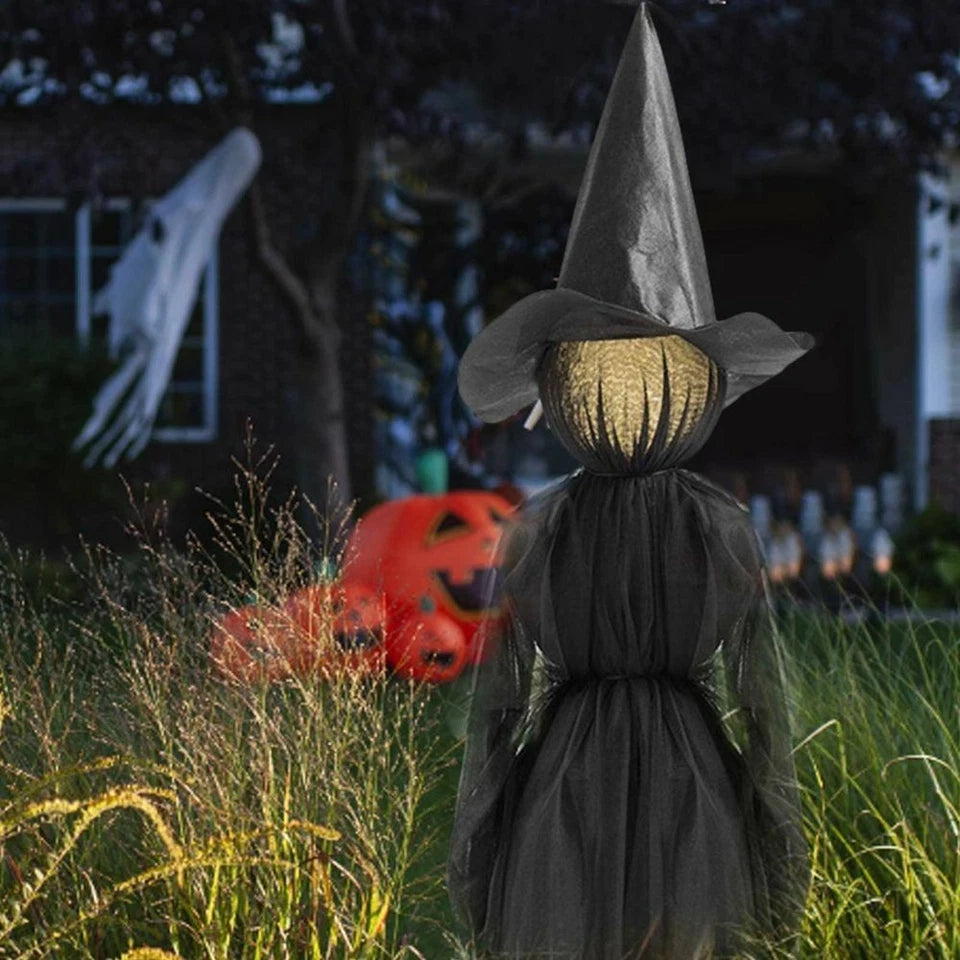 LightUp Witches Screaming Halloween Party Outdoor Decor