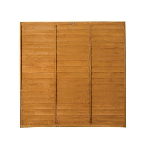 Dip Treated Overlap Fence Panel - (6 x 6ft / 6 x 5ft /6 x 4ft / 6 x 3ft)