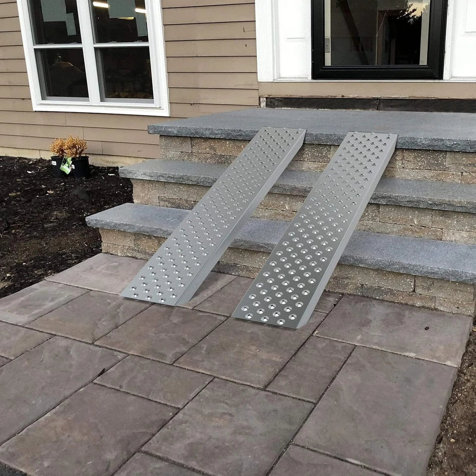 Set of 2 Loading Ramps Heavy Duty 400 kg Max Loading