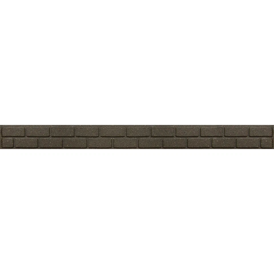 Garden Lawn Edging Flexible Flower Bed Border Wall Eco Recycled Rubber 'EZ' NEW