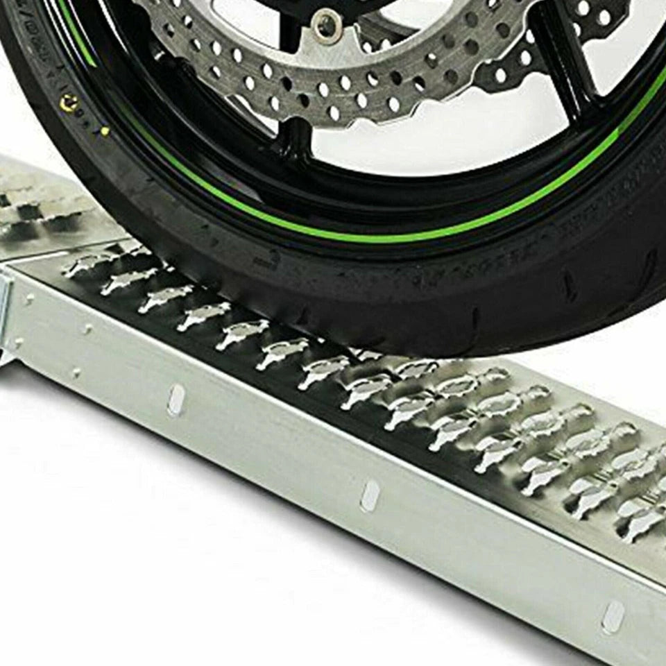 2x Large 180cm foldable loading ramp up to 400 kg load Capacity