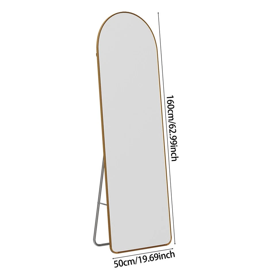 50x160cm Full Length Mirror Free Standing & Wall Mounted Bedroom Dressing Mirror