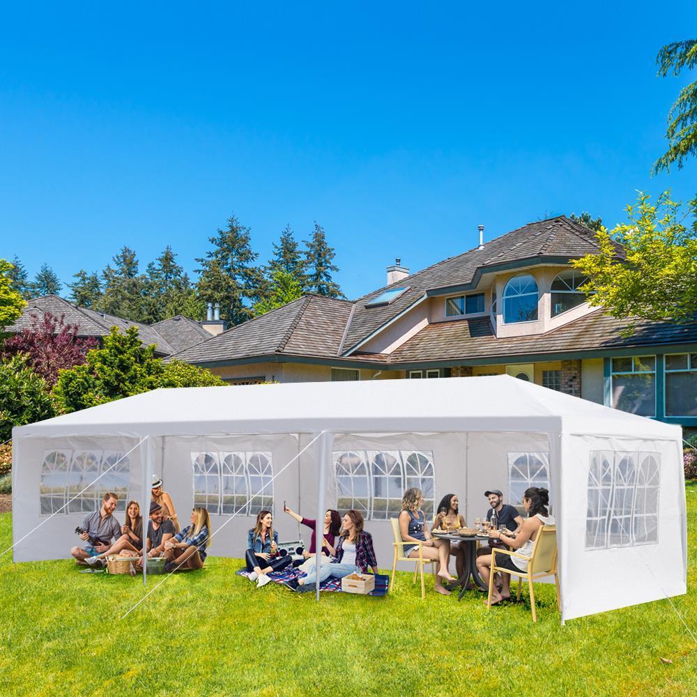 3x9m Outdoor Garden Gazebo Wedding Party Tent Canopy Marquee