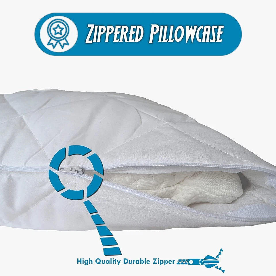 Extra Deep Quilted Water proof Mattress Protector Fitted Bed Cover