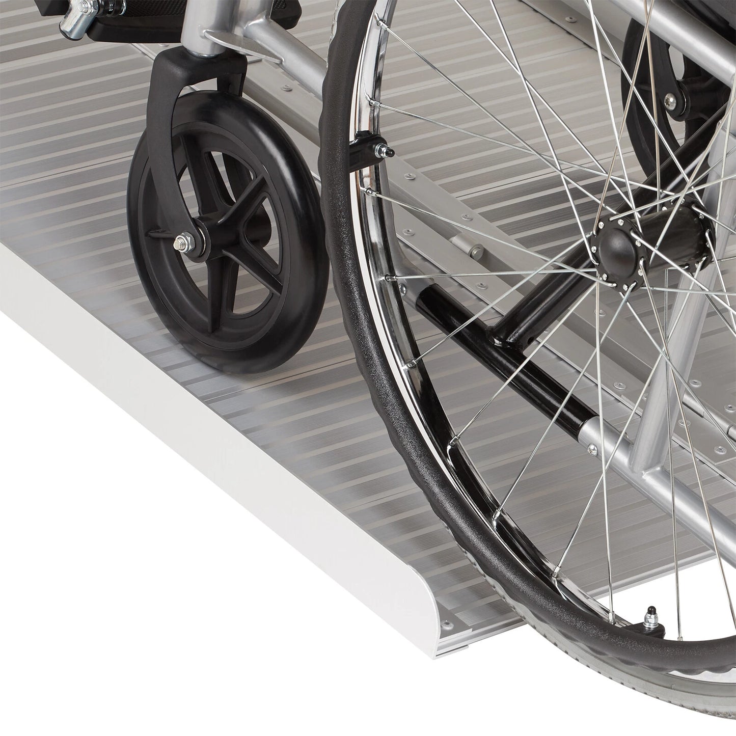 2ft/3ft/5ft Folding Portable Wheelchair Ramp Mobility Scooter Home/Car Threshold