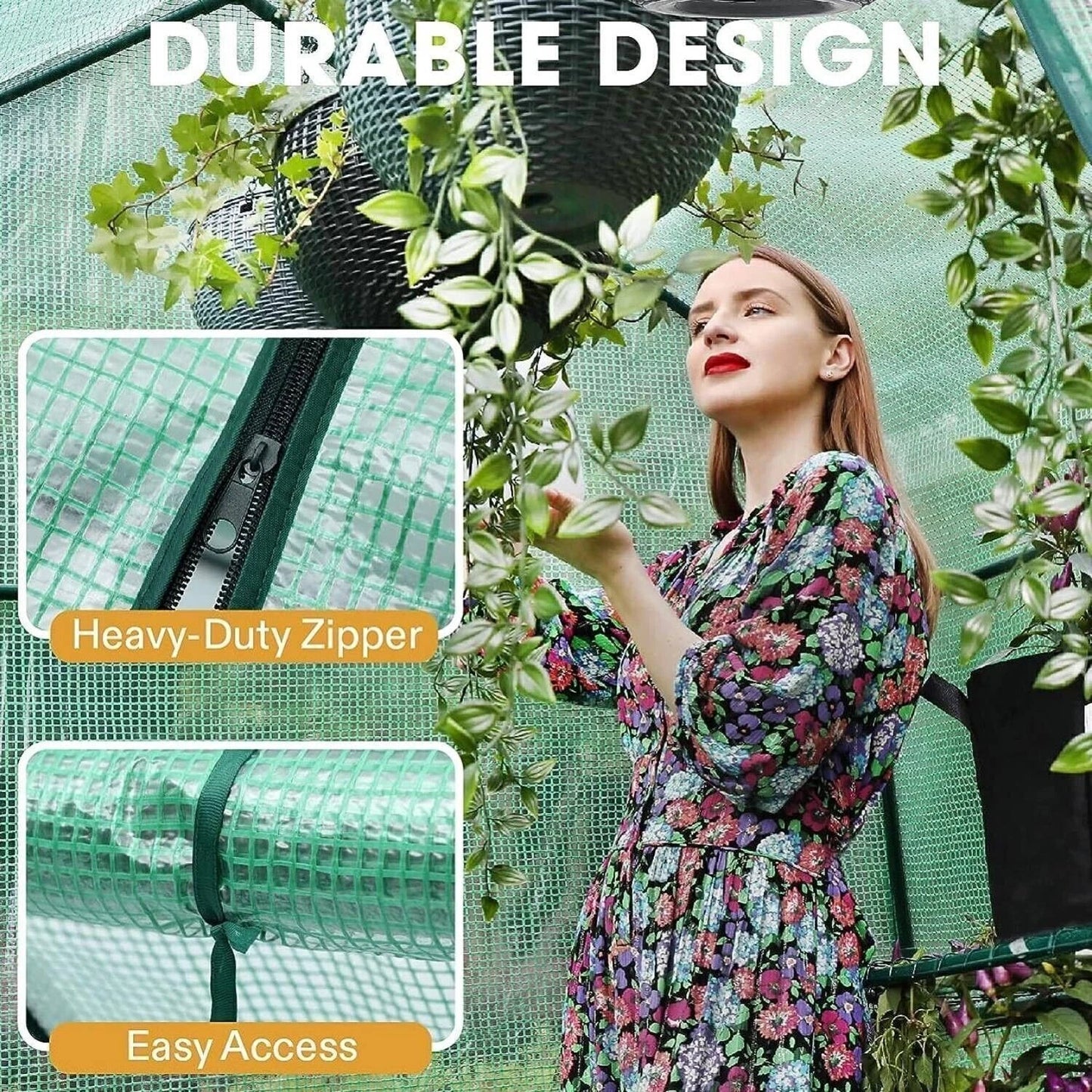 Replacement Spare PE Cover for Walk In Greenhouse Green House Garden