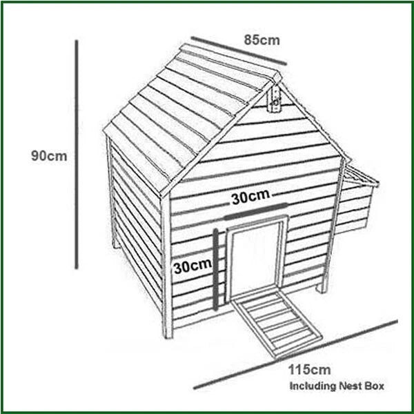 CHICKEN COOP RUN HEN HOUSE POULTRY ARK HOME NEST BOX COUP COOPS RABBIT HUTCH +