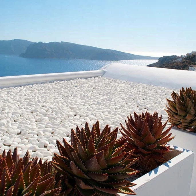 Decorative MARBLE EXTRA WHITE Stones / Pebbles HOME & GARDEN AQUARIUM 20-70 mm
