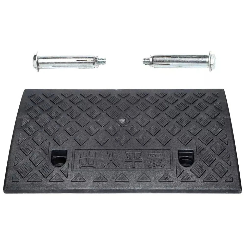 2pcs 50cm Heavy Duty Kerb Door Ramps Wheelchair Mobility Scooter Access Ramp