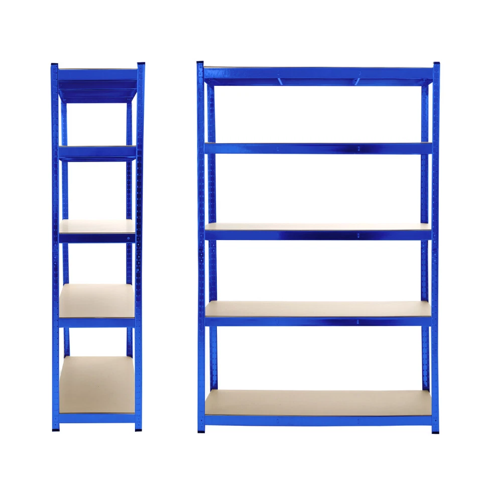 Warehouse 5 Tier Racking Shelf Heavy Duty Steel Garage Shelving Unit Garage, 3 sizes