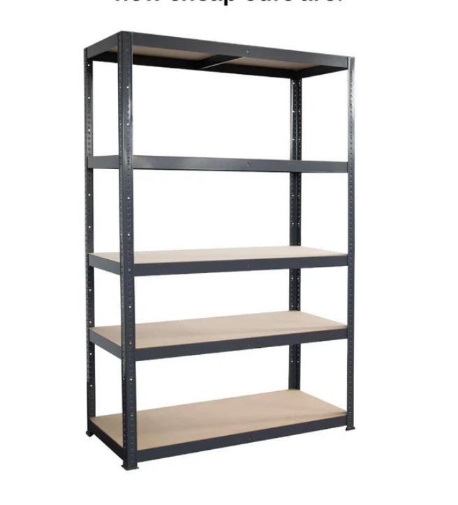 180x120x45cm Garage Shelving Units Single Bay 5 Tier Shelf Unit