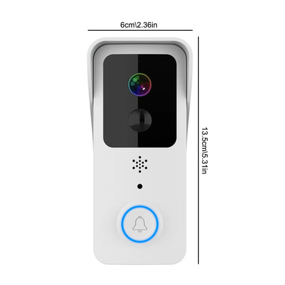 Wireless Smart WiFi Doorbell Video HD Camera Security Two-way Intercom Door Bell