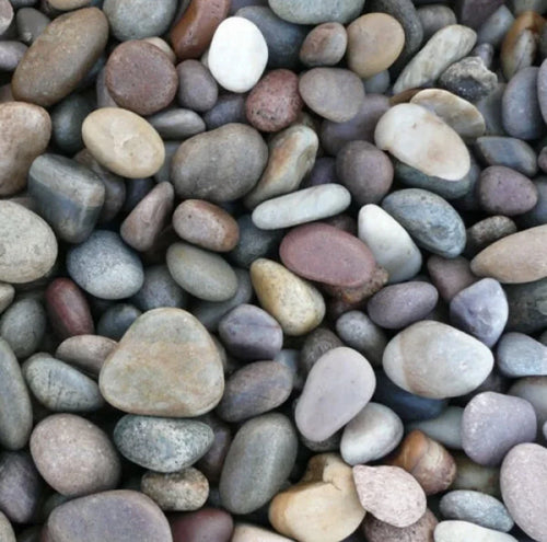 Scottish Pebbles | Decorative Aggregate Gravel Slate | 30mm to 50mm | 10kg Bag