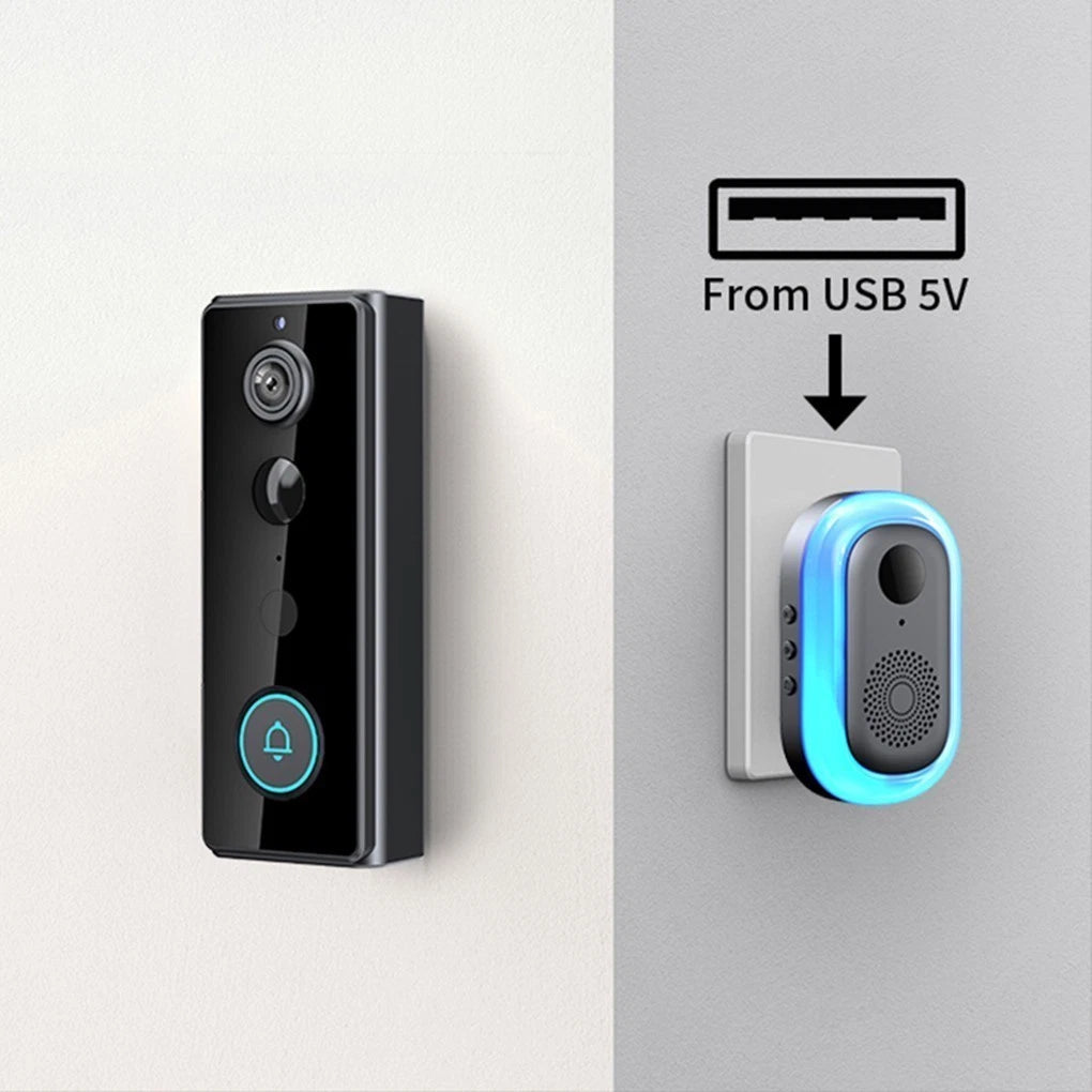 Safe Doorbell Camera Wireless, Smarter Way to Protect Your Home, Wireless WiFi