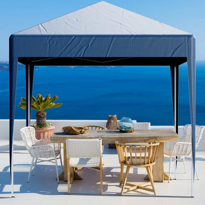 2X2M Pop-up Gazebo with 4 Sides Outdoor Garden Canopy Party Tent