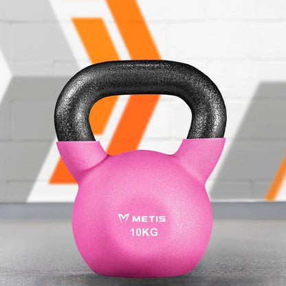 METIS Neoprene Kettlebells [4-20kg] | IRON TRAINING WEIGHTS – Gym/ Home Workouts