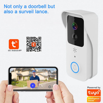 Wireless Smart WiFi Doorbell Video HD Camera Security Two-way Intercom Door Bell