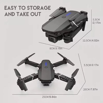 2024 Drone RC Drones Pro 4K HD Camera GPS WIFI FPV Quadcopter Foldable Bag Gifts
