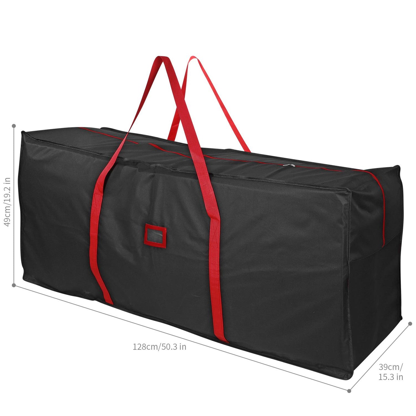 Black Christmas tree storage bag